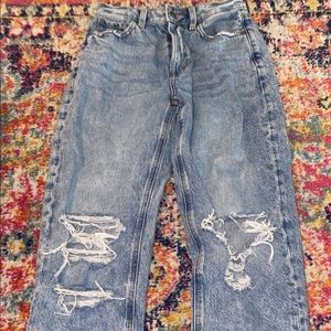 Ripped American eagle jeans